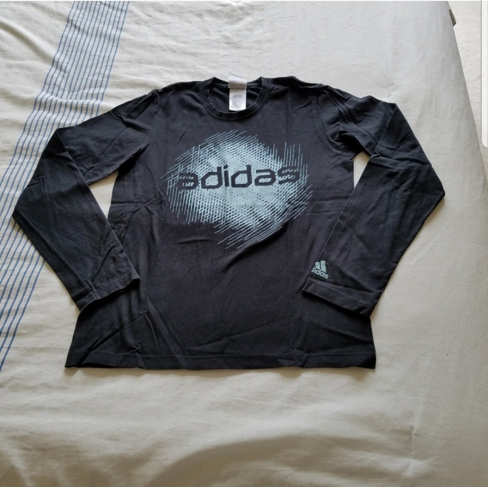 Men’s Adidas Black Long Sleeve T-Shirt size Small